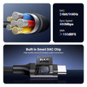 AUDIOCULAR - D13 Type C to 3.5mm Portable DAC Dongle - 9