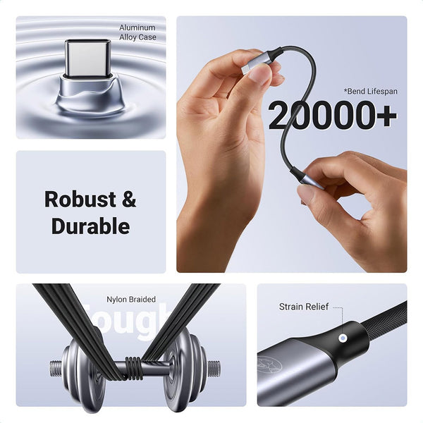 AUDIOCULAR - D13 Type C to 3.5mm Portable DAC Dongle - 10