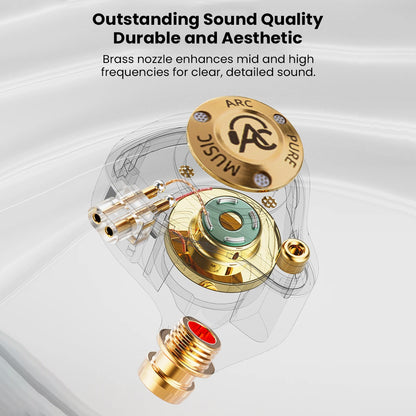 AUDIOCULAR ARC 11mm IEM with semi-open design and detachable cable