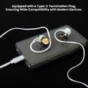 AUDIOCULAR - ARC 11mm Dynamic Driver Hi-Res Type C IEM - 14