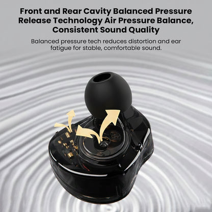Balanced pressure earphone with Type C plug and detachable cable