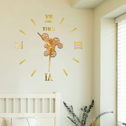 DIY 3D Analog Wall Clock for Home & Office Decoration
