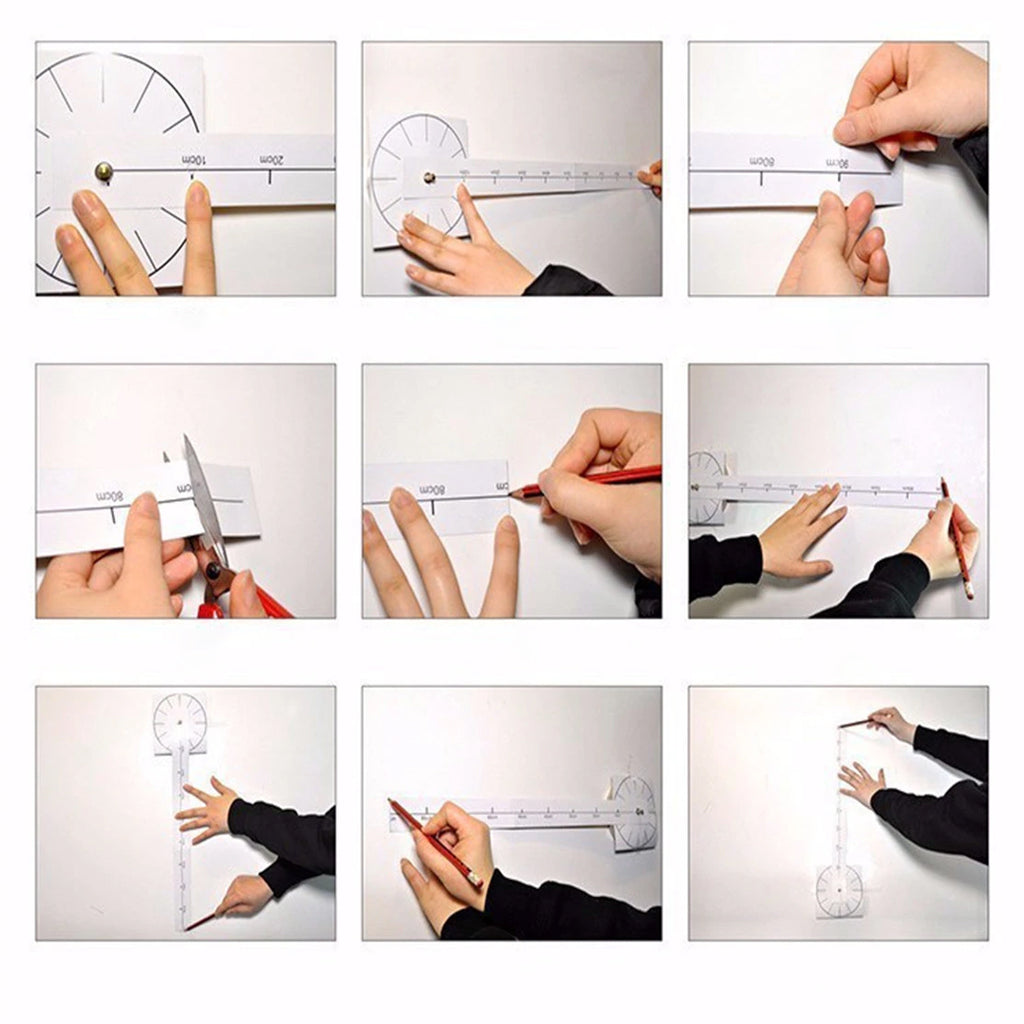 DIY 3D Analog Wall Clock for Home & Office Decoration