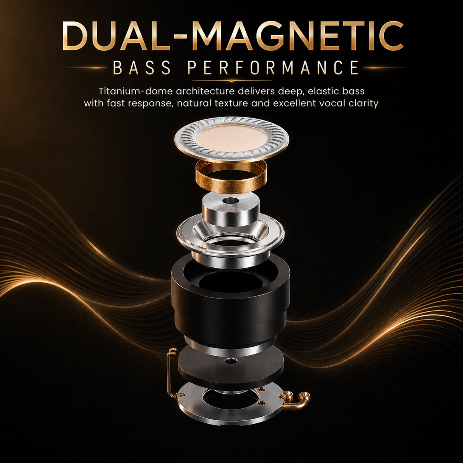 EarAcoustic Audio - GENESIS Mix9 9-Driver Tribrid IEM