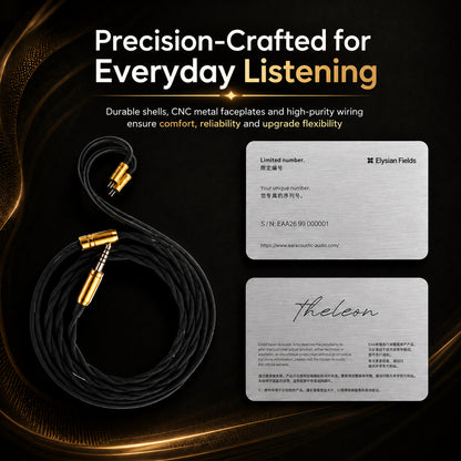 EarAcoustic Audio - GENESIS Mix9 9-Driver Tribrid IEM