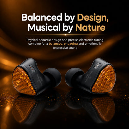 EarAcoustic Audio - GENESIS Mix9 9-Driver Tribrid IEM