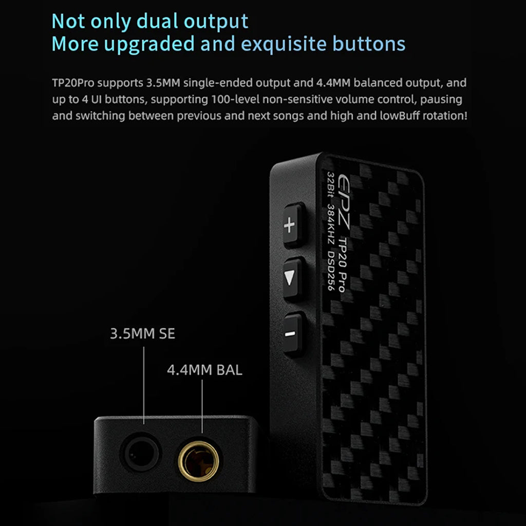 EPZ TP20 Pro Portable DAC & Amp | Concept Kart