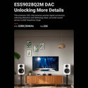 Fosi Audio – GR40 ESS9028Q2M Tube DAC Preamplifier With Bluetooth - 11