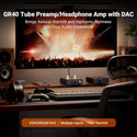 Fosi Audio – GR40 ESS9028Q2M Tube DAC Preamplifier With Bluetooth - 8