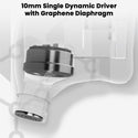 HE – Xiao Qiao 10mm Dynamic Driver Semi-Open Back IEM - 3