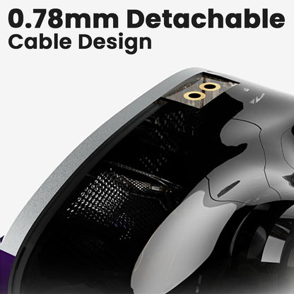 Close-up of electronic device with detachable cable design on a white background