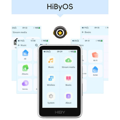 HiBy R1 Digital Audio Player HiBy OS System