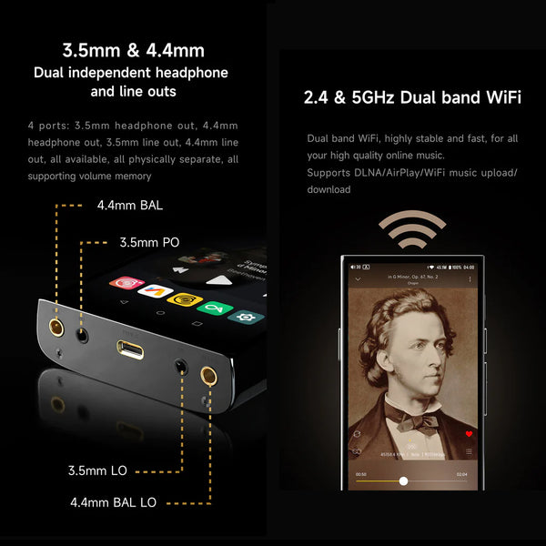 Hiby R8 HiBy R8 II (Gen 2) Digital Audio Player | Concept Kart