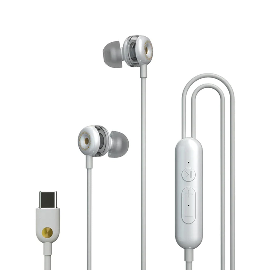 White best sale wired earbuds