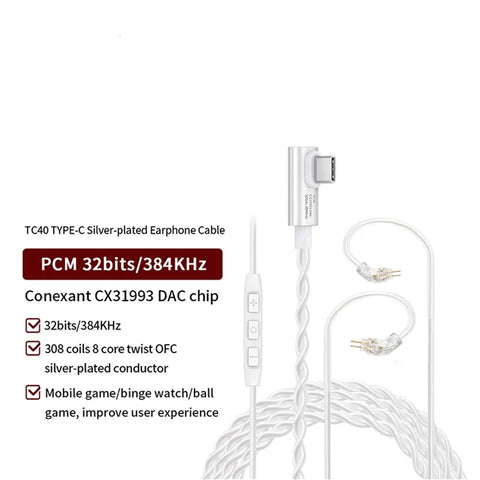 JCALLY – TC40 Upgrade Cable for IEM - 0