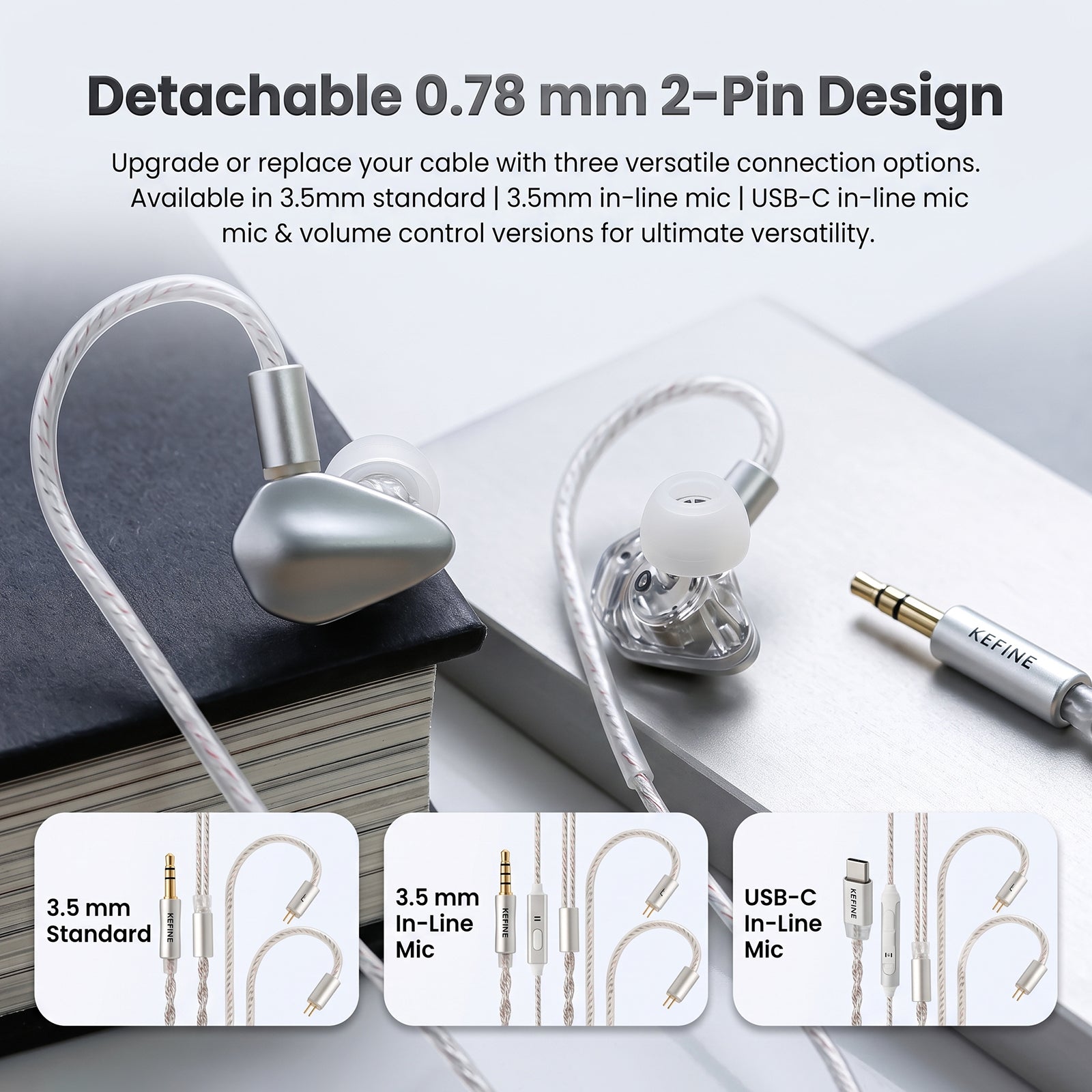KEFINE - Loric 10mm Dynamic Driver IEMs