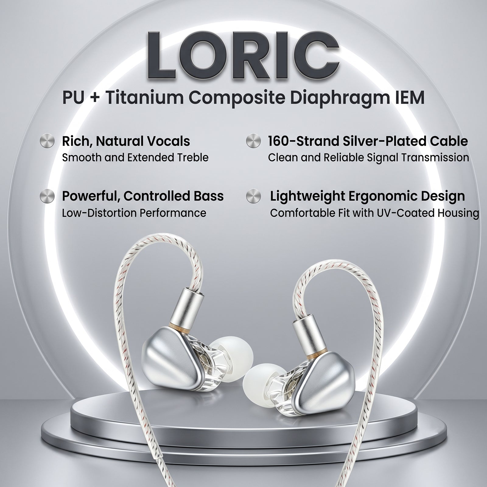 KEFINE - Loric 10mm Dynamic Driver IEMs