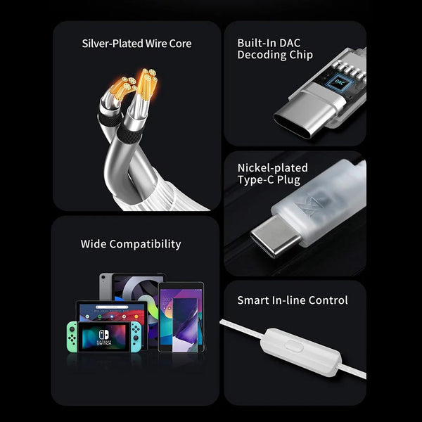 KZ - Type C Upgrade Cable for IEMs - 11