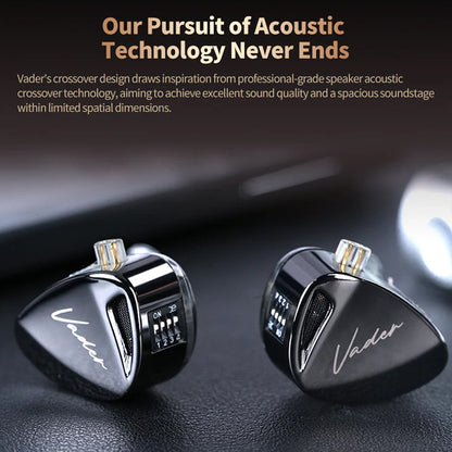 KZ - Vader 8mm Triple Dynamic Driver IEM