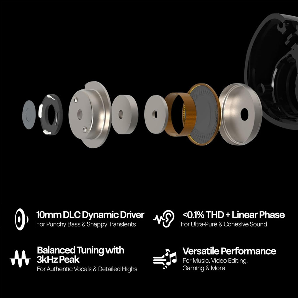 KiwiEars - Belle 10mm Dynamic Driver IEM