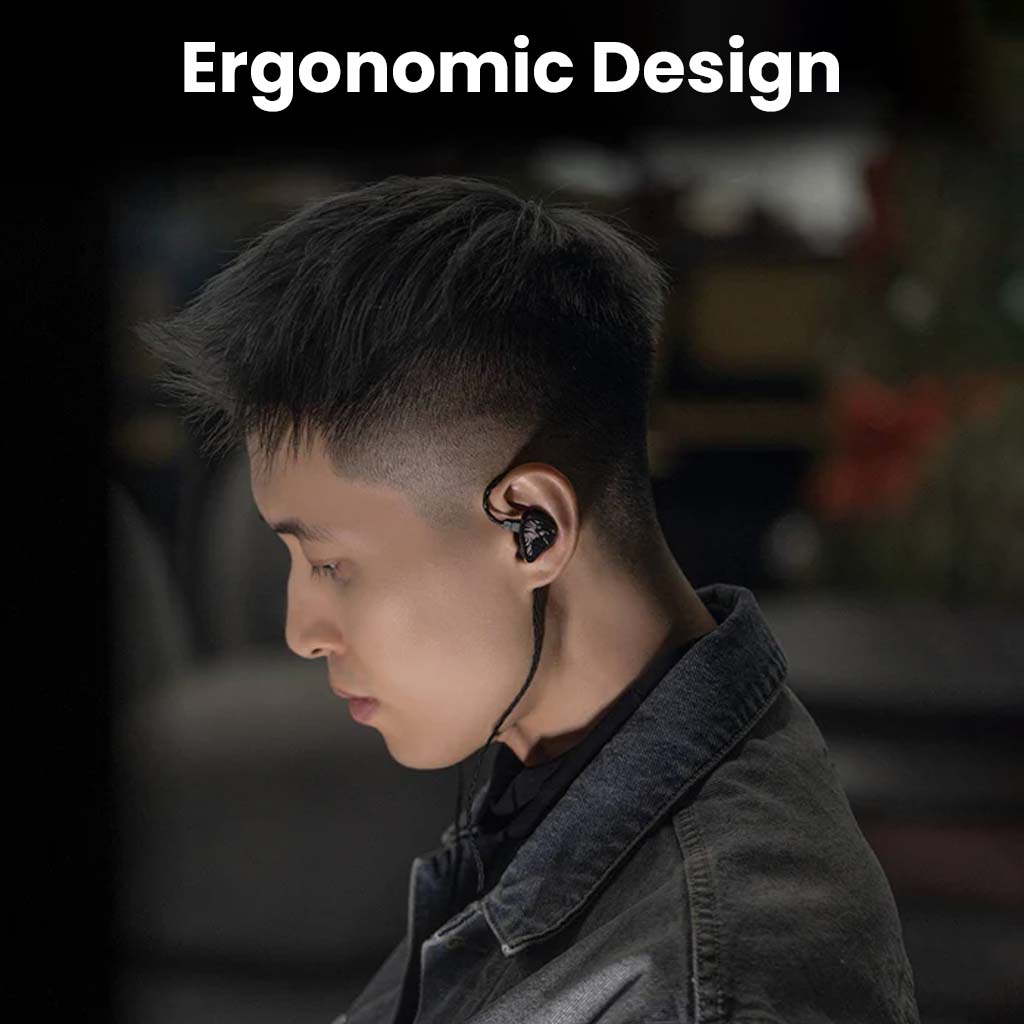 LETSHUOER Mystic8 IEM Ergonomic design