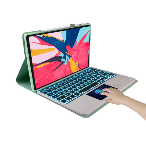 Buy green TECPHILE - LX103T Wireless Keyboard Case for Lenovo M10 Plus/ K10