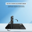 TECPHILE - LX103T Wireless Keyboard Case for Lenovo M10 Plus/ K10 - 6