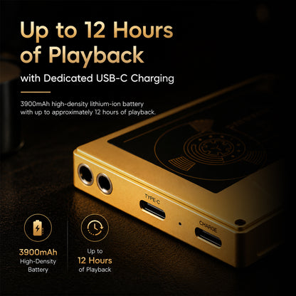 NiPO - A200 Pro Magnetic Hi-Res AK4497SVQ DAC & Dual SGM8262 Headphone Amplifier