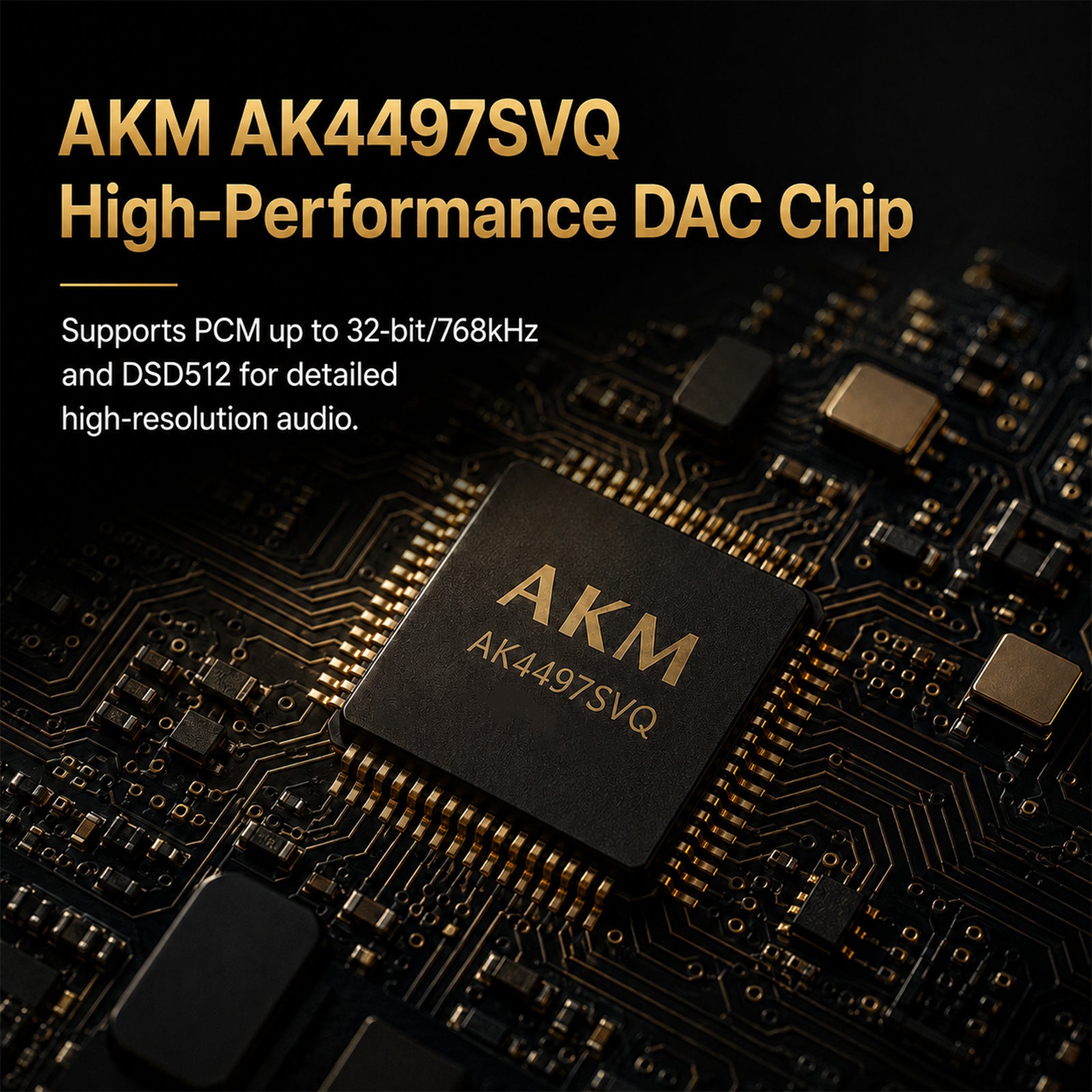 NiPO - A200 Pro Magnetic Hi-Res AK4497SVQ DAC & Dual SGM8262 Headphone Amplifier