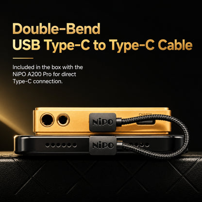 NiPO - A200 Pro Magnetic Hi-Res AK4497SVQ DAC & Dual SGM8262 Headphone Amplifier