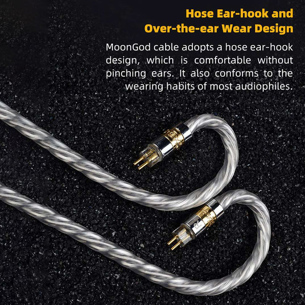 NiceHCK Moongod Japan Silver Upgrade Cable for IEMs - 3