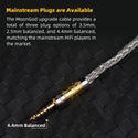 NiceHCK Moongod Japan Silver Upgrade Cable for IEMs - 4