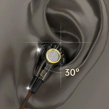 QKZ MDR 16mm Dynamic Driver Earphone