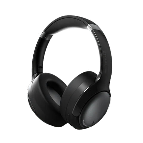 ROSESELSA - Cambrian Over Ear Wireless Headphones in sleek black design, featuring cushioned ear cups and a modern, ergonomic build.