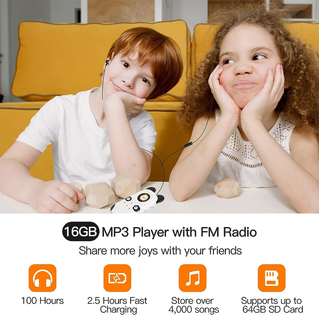 RUIZU X31 16GB Portable Mp3 Player for Kids
