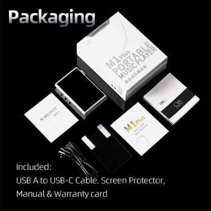 SHANLING M1 Plus Digital Audio Player Packaging