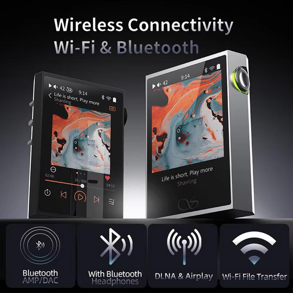 SHANLING M1 Plus HiFi Digital Audio Player (DAP) – Concept Kart SHANLING M1 Plus HiFi Digital Audio Player (DAP) – Concept Kart