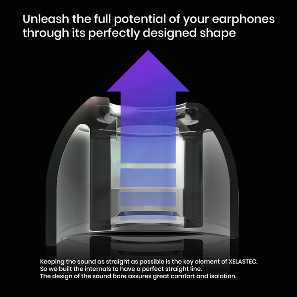 AZLA - SednaEarfit XELASTEC 2 Silicone Eartips for IEMs - 4