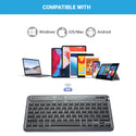TECPHILE - XK030D Wireless Keyboard with Backlit - 7