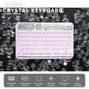 TECPHILE - XK030D Wireless Keyboard with Backlit - 13