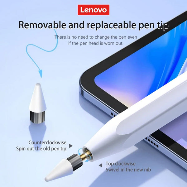 Lenovo – Thinkplus BP19 Universal Stylus Pen For Capacitive Screens (Demo Unit) - 6