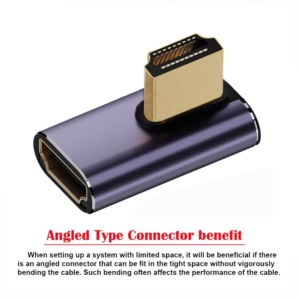 TECPHILE - 8K UHD HDMI 2.1 Converter Adapter