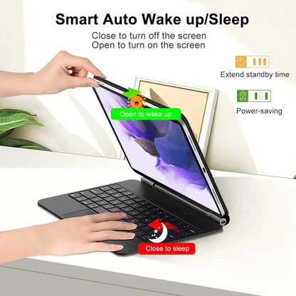 Keyboard case for Samsung s9 s9fe cover magic magnetic auto sleep mode