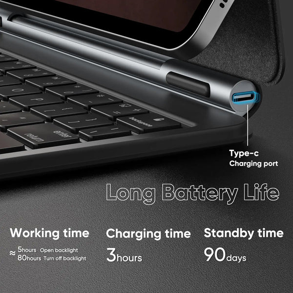M11P-B-S9 Magnetic Keyboard Case for Samsung Galaxy Tab - 3