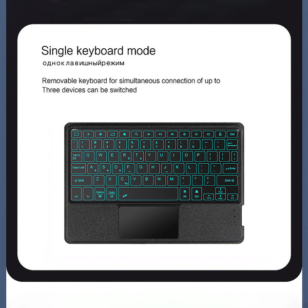 TECPHILE – YJ S9 Wireless Keyboard Case for Samsung S9 11"/10.9" - 5