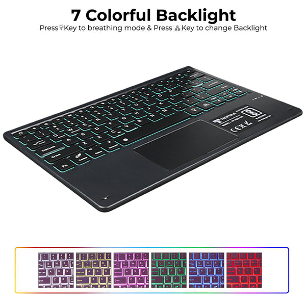 TECPHILE -X900T Keyboard Case for Samsung Galaxy Tab S8 Ultra - 2