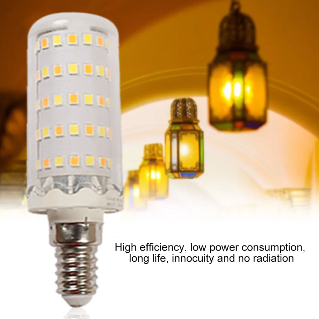 OKAY 8W Candelabra Corn LED Light Bulb