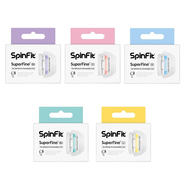 Spinfit Superfine Ear Tips For AirPods Pro GEN 1 & 2 - 2