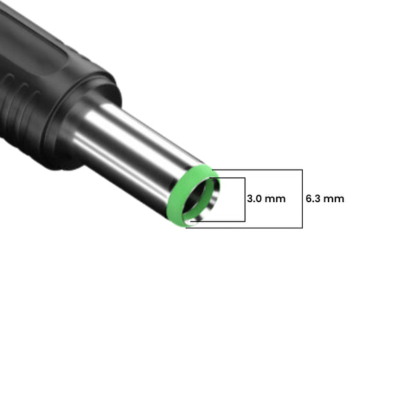 TECPHILE - 100W Type C Female to TOSHIBA Laptop Adapter - 12