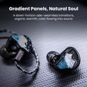 ZiiGaat- Horizon 10mm Dynamic Driver+ 2BA+ 2 Planar Tribrid IEM - 5